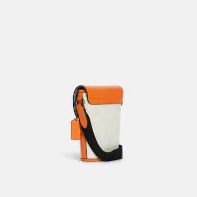 Track Small Flap Crossbody In Signature Canvas