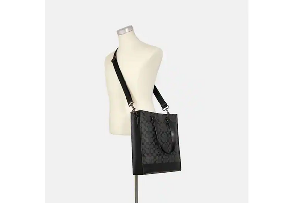 Graham Structured Tote In Signature Canvas