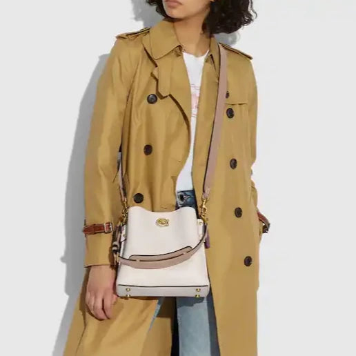 Willow Bucket Bag In Colorblock