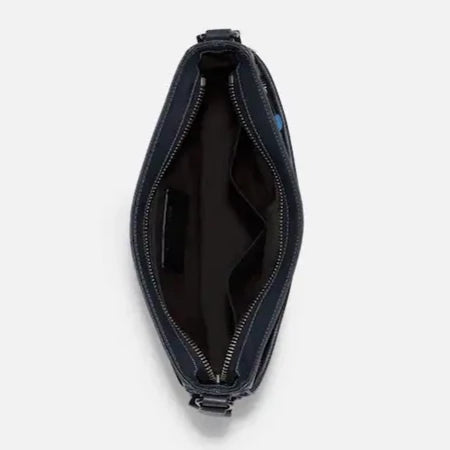 Thompson Crossbody In Signature Jacquard With Varsity Stripe