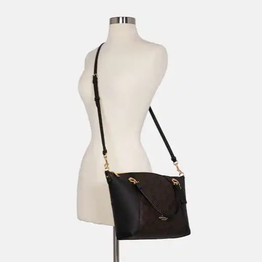 Kacey Satchel In Signature Canvas