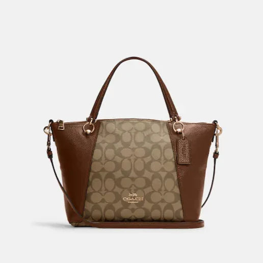 Kacey Satchel In Signature Canvas