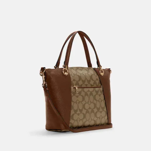 Kacey Satchel In Signature Canvas