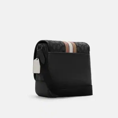Thompson Small Map Bag In Signature Jacquard With Stripe