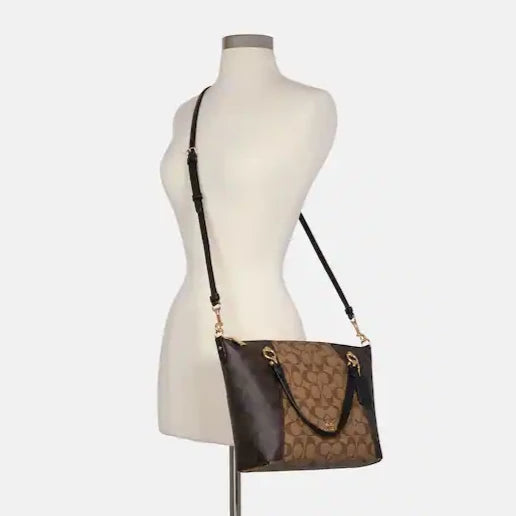 Kacey Satchel In Signature Canvas