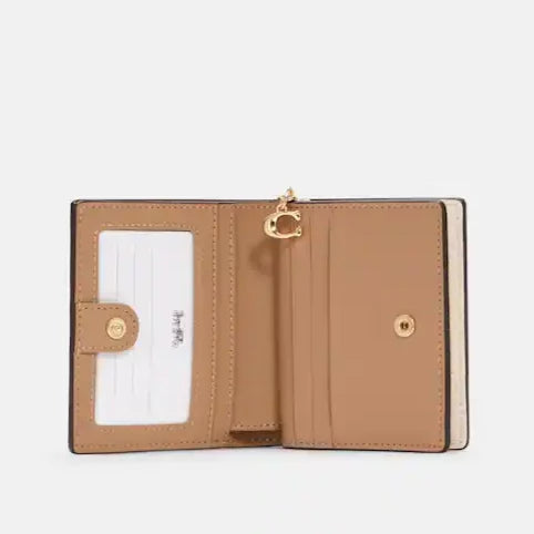 Boxed Snap Wallet And Picture Frame Bag Charm In Signature Leather