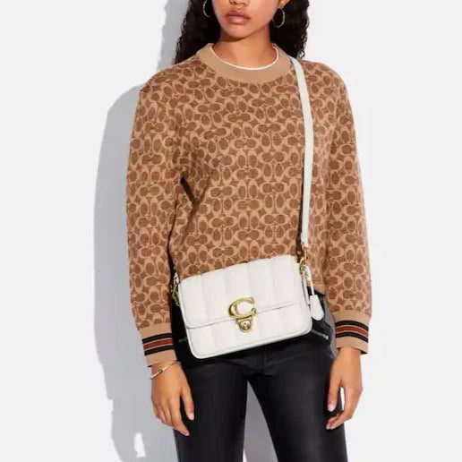 Studio Shoulder Bag With Quilting