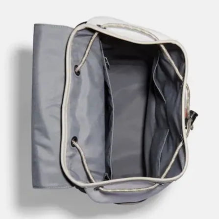Track Backpack In Colorblock Signature Canvas With Coach