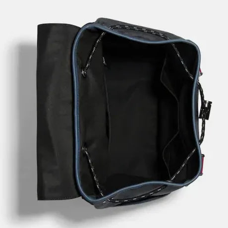 Track Backpack In Colorblock Signature Canvas With Coach