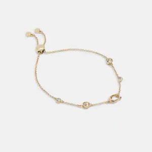 Signature Crystal Slider Bracelet