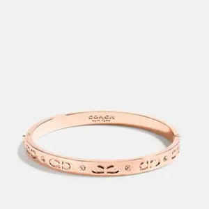 Kissing C Hinged Bangle