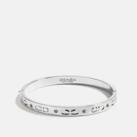 Kissing C Hinged Bangle