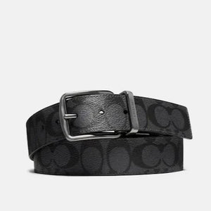 Wide Harness Cut To Size Reversible Belt In Signature Canvas