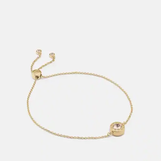 Open Circle Slider Bracelet